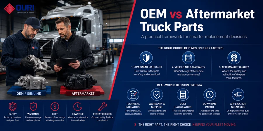 Truck Parts OEM vs Aftermarket